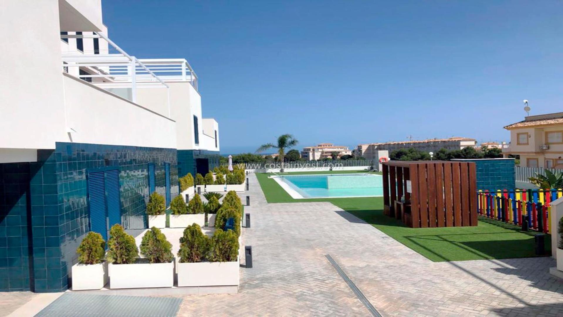 Апартаменти Palmview Poolside Heaven In Turquesa Del Mar Оріуела Екстер'єр фото